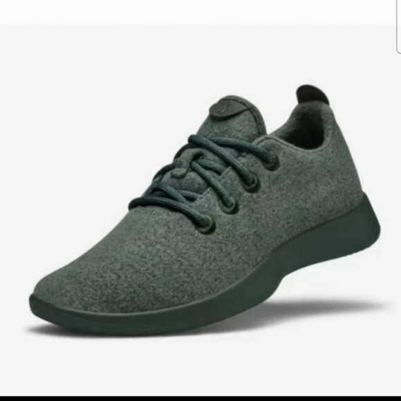 Allbirds Mens Green Wool Runners 12 - Picture 1 of 13